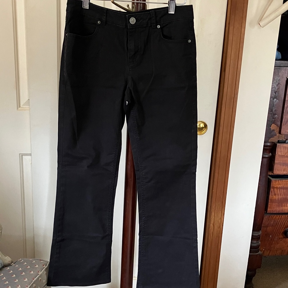 Women's Black Straight Leg Pants